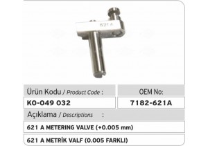 7182-621 A Metrik Valf (+005 mm)